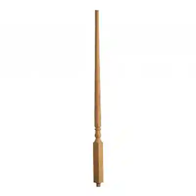 5015-34" 1-1/4" RED OAK TRADITIONAL PIN TOP BALUSTER - Arlington Coal & Lumber