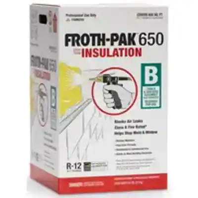 (DISCONTINUED) FROTH-PAK 650-B SEALANT FOAM INSULATION R-12 - Arlington Coal & Lumber