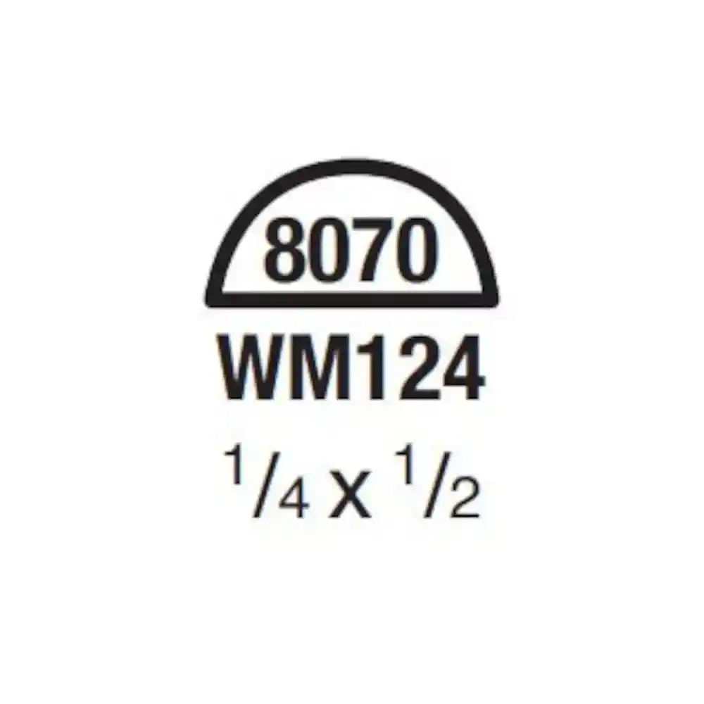 Main 2 - (8070) 1/4" X 1/2" CLEAR PINE HALF ROUND MOULDING - Arlington Coal & Lumber