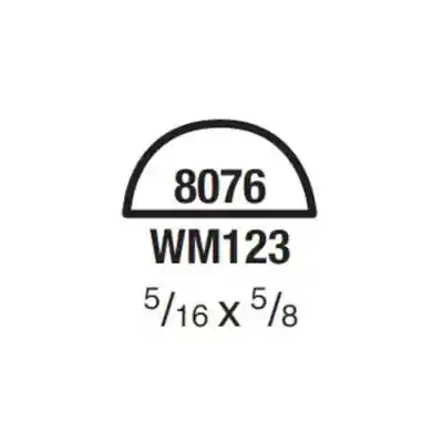 (8076) 5/16" X 5/8" CLEAR PINE HALF ROUND MOULDING - Arlington Coal & Lumber