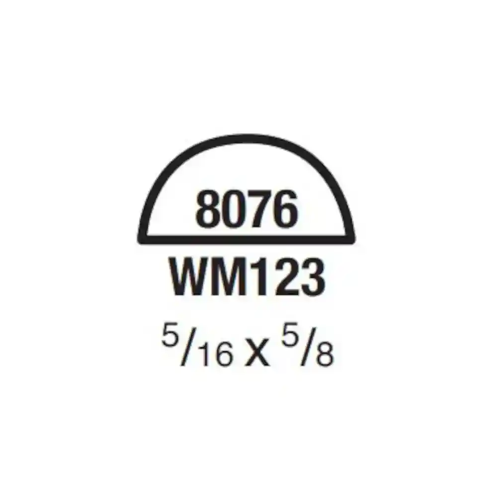 Main 2 - (8076) 5/16" X 5/8" CLEAR PINE HALF ROUND MOULDING - Arlington Coal & Lumber