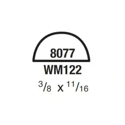 (8077) 3/8" X 11/16" CLEAR PINE HALF ROUND MOULDING - Arlington Coal & Lumber