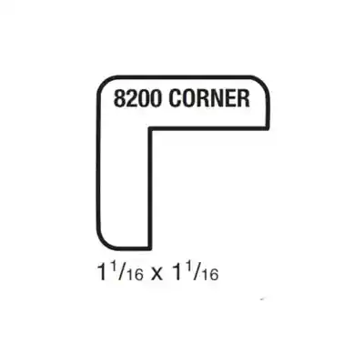 (8200) 1-1/16" X 1-1/16" CLEAR PINE CORNER MOULDING - Arlington Coal & Lumber