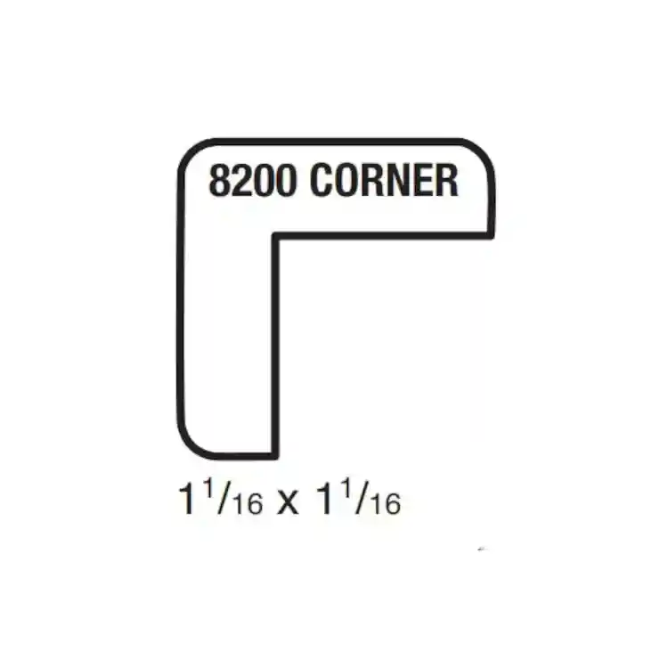 Main 2 - (8200) 1-1/16" X 1-1/16" CLEAR PINE CORNER MOULDING - Arlington Coal & Lumber