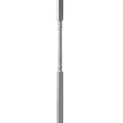 5"X5"X8' PERMA POST COLONIAL PORCH POST (HB&G) 1300# LOAD; 41-1/2" BASE ** MEASURES 4" X 4" ** (PP5X8FF) - Arlington Coal & Lumber