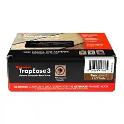 TRAPEASE-3 SADDLE TREX SELECT SCREWS (75 COUNT) #9 X 2-1/2" TORX® TTAP® DRIVE - Arlington Coal & Lumber