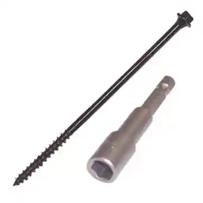 BUCKET (250) 10" TIMBERLOK HEAVY DUTY WOOD SCREW - Arlington Coal & Lumber