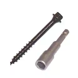 Main 2 - BX (50) 4" TIMBERLOK HEAVY DUTY WOOD SCREW - Arlington Coal & Lumber