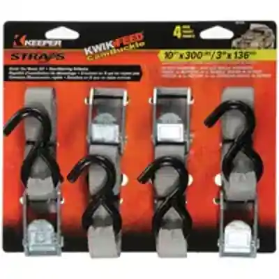 TIEDOWN 10'CAM BCKLE 300LB 4PK - Arlington Coal & Lumber