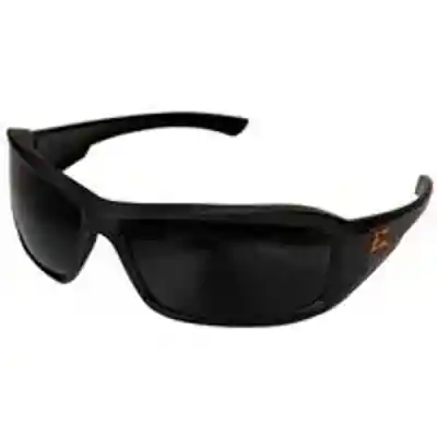 (XB136-E2) BRAZEAU BLACK W/SMOKE LENS EDGE SAFETY GLASSES  - Arlington Coal & Lumber