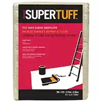 Main 1 - SUPERTUFF 9 X 12 FT FELT-BACK CANVAS DROPCLOTH (FB1) RED - Arlington Coal & Lumber