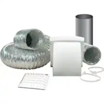 DUNDAS JAFINE VENT KIT W/ DUCT WHT (TD48PMKZW) - Arlington Coal & Lumber