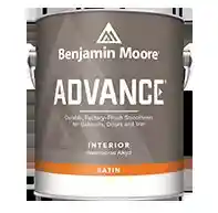 Main 2 - BENJAMIN MOORE ADVANCE WATERBORNE SATIN 0792-01 WHITE GAL - Arlington Coal & Lumber