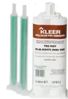 Main 1 - KLEER 50-ML TWO-PART FAST CURE CELLULAR ADHESIVE (4-7 MINUTE CURE TIME) #5020 - Arlington Coal & Lumber