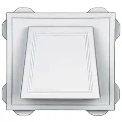 4" WHITE HOODED VENT #00030805123 - Arlington Coal & Lumber