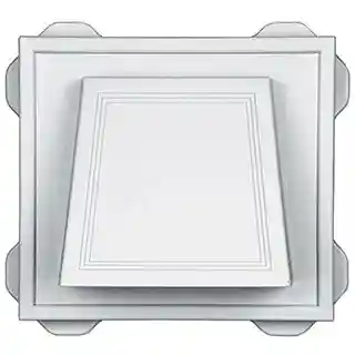 Main 1 - 4" WHITE HOODED VENT #00030805123 - Arlington Coal & Lumber