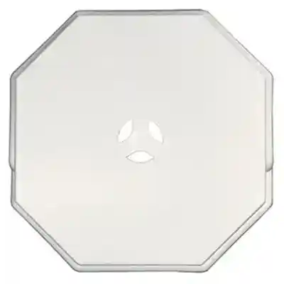 6.75 WHITE OCTAGON SURFACE MOUNT #00030504123 - Arlington Coal & Lumber