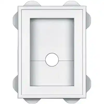 5X6.75 WHITE RECESS MINI MOUNT #0003021123 - Arlington Coal & Lumber