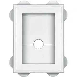 Main 1 - 5X6.75 WHITE RECESS MINI MOUNT #0003021123 - Arlington Coal & Lumber