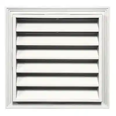 12X12 WHITE GABLE VENT #00461212123 - Arlington Coal & Lumber