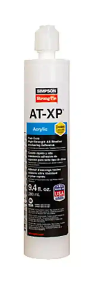 Main 1 - SIMPSON ACRYLIC-BASED 9.6 OZ ANCHORING ADHESIVE (ATXP-10)(AT-3G10)(BLUE) - Arlington Coal & Lumber