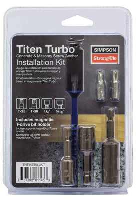 SIMPSON TITEN TURBO KIT INSTALL KIT (TNTINSTALLKIT) - Arlington Coal & Lumber