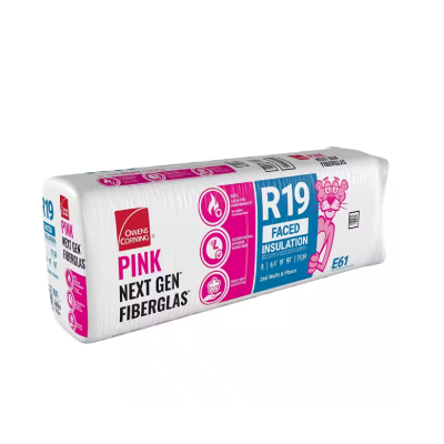 Main 1 - OWENS CORNING R-19 KRAFT FACED 6-1/4"  X 15" X 93" 77.50 SQFT 8/BATTS (OCE61) 27.1LBS - Arlington Coal & Lumber