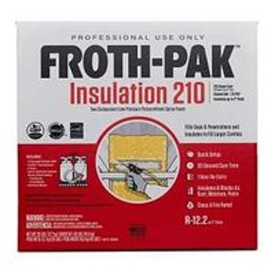 FROTH-PAK INSULATION-210 SEALANT FOAM KIT 9 FT HOSE 210 SQFT - Arlington Coal & Lumber