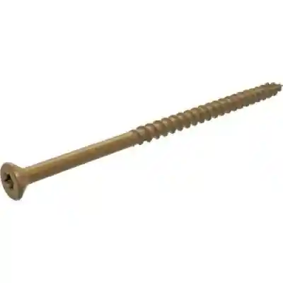 Main 1 - 1# 1-1/4" EXTERIOR SCREW PRIMEGUARD PLUS GOLD T20 180CT  - Arlington Coal & Lumber