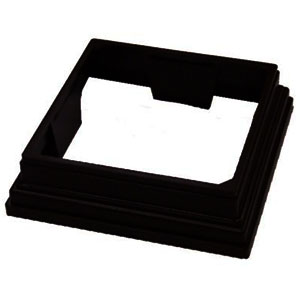 Main 2 - TREX TRANSCEND CHARCOAL BLACK 4" X 4" POST SKIRT - Arlington Coal & Lumber