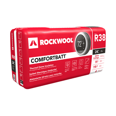 Main 2 - ROCKWOOL R-38 9-1/2" X 15-1/4" X 47" BATTS; 19.90 SQFT/PKG (4/47" BATTS) #294337 - Arlington Coal & Lumber