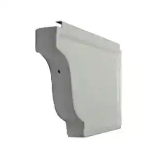 Main 2 - L&R WHITE ALUMINUM K-GUTTER RIGHT END CAP (366300) - Arlington Coal & Lumber