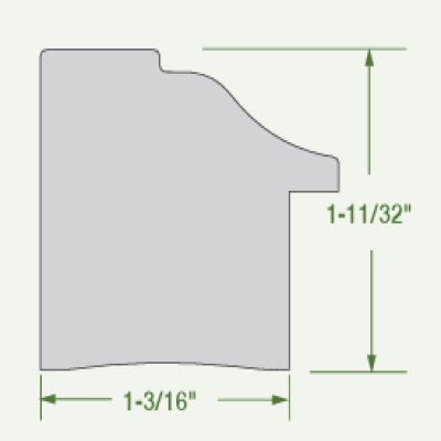 Main 2 - KLEER BACK BAND WM 068 1-11/32" X 1-3/16" X 16' (10/BD) (7931R16 ) - Arlington Coal & Lumber