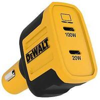Main 2 - DEWALT 141 0484 DW2 CAR CHARGER 2-PORT USB-C 120W - Arlington Coal & Lumber