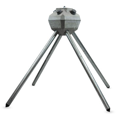 Main 2 - DP50 DIAMOND PIER KIT 1/2” BOLT, 50" PINS , INCLUDES CONCRETE PIER, CAPS, PLUGS & PINS - Arlington Coal & Lumber