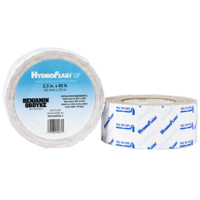 Main 2 - HYDROFLASH GP 2.3" X 82 FT ACRYLIC ADHESIVE FLASHING TAPE (10/BOX) - Arlington Coal & Lumber