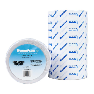 Main 2 - HYDROFLASH GP 9" X 82 FT ACRYLIC ADHESIVE FLASHING TAPE (2/BOX) - Arlington Coal & Lumber