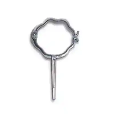 3" PLAIN ROUND GALV. CONDUCTOR HOOK (#HHP3G) - Arlington Coal & Lumber