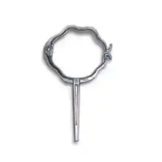 Main 1 - 3" PLAIN ROUND GALV. CONDUCTOR HOOK (#HHP3G) - Arlington Coal & Lumber