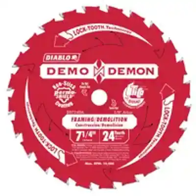 DIABLO 7-1/4" X 24TH DEMO DEMON (D0724DA)  - Arlington Coal & Lumber
