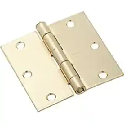 HINGE DOOR 3-1/2IN SQ CNR BRS - Arlington Coal & Lumber