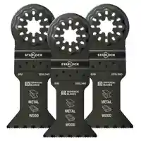 Main 2 - IBSL340-3 IMPERIAL BLADE 1-3/4 METAL/WOOD 3PK STARLOCK - Arlington Coal & Lumber