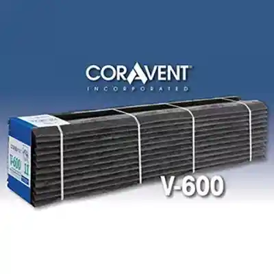 COR-A-VENT V600E ENHANCED RIDGE VENT 4' '*** 12 PCS. PER CARTON ***  - Arlington Coal & Lumber