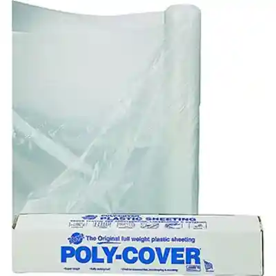6.0 MIL CLEAR POLYETHYLENE 40' X 100' - Arlington Coal & Lumber