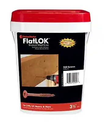 BUCKET (250) 3-1/2" FLATLOK ENGINEERED WOOD FASTENER - Arlington Coal & Lumber