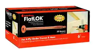 Main 2 - BX (50) 6" FLATLOK ENGINEERED WOOD FASTENER - Arlington Coal & Lumber