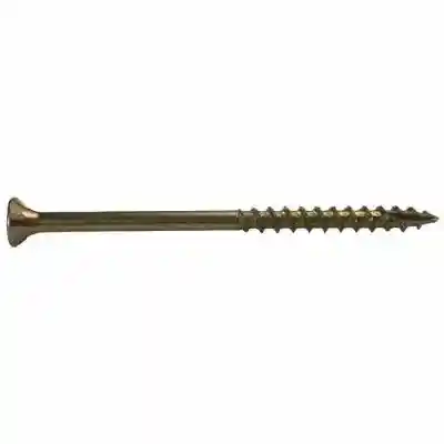 #10 X 3-1/2" CONSTRUCTION SCREWS T25 GOLD 5 LB. - Arlington Coal & Lumber
