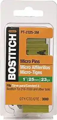 BOSTITCH PT-2325-3M 1" 23 GA HEADLESS PIN (3.0M) - Arlington Coal & Lumber