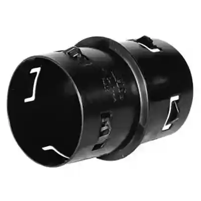 4" ADS COUPLING (BLACK) 0412AA - Arlington Coal & Lumber