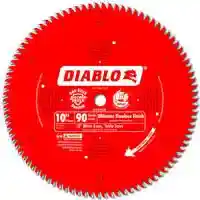Main 2 - DIABLO 10' X 90TH ULTRA FINE FINISH SAW BLADE (D1090X) - Arlington Coal & Lumber
